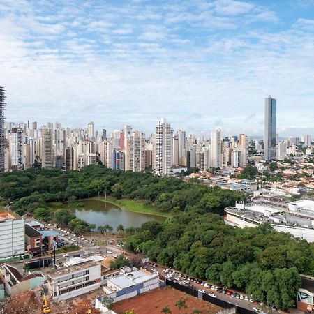 Flat No Ed Walk Bueno - Setor Bueno - Ao Lado Do Goiania Shopping - Wb2405- Andar Alto Apartment Bagian luar foto