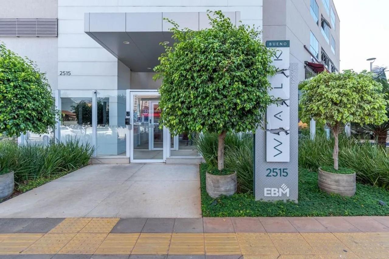 Flat No Ed Walk Bueno - Setor Bueno - Ao Lado Do Goiania Shopping - Wb2405- Andar Alto Apartment Bagian luar foto