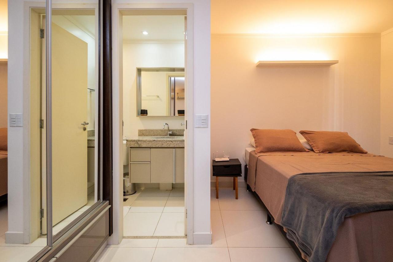 Flat No Ed Walk Bueno - Setor Bueno - Ao Lado Do Goiania Shopping - Wb2405- Andar Alto Apartment Bagian luar foto